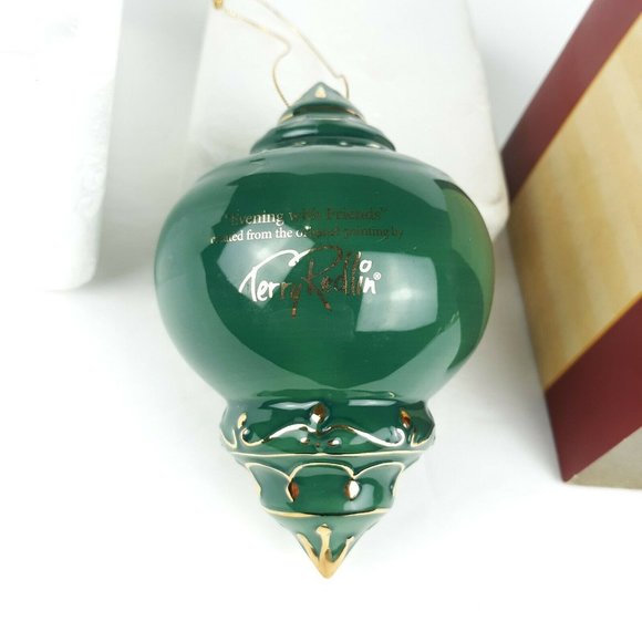 Terry Redlin Evening With Friends Christmas Ornament Wild Wings Collection - Picture 4 of 12